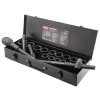 Set de scule cu impact 3/4" 21 piese.
