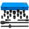 Set de unelte cu impact 3/4" 21 piese.