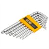 JCB Set de Chei TORX 7 Piese T10-T40 Tip L Cr-V