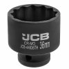 JCB Cap de Impact 1/2" 36mm 12-Face Cr-Mo Cheie din Punct de Impact