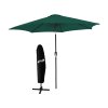 Umbrelă de grădină verde de 3 m cu husă *2569