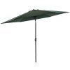 Umbrelă de grădină verde de 3 m cu husă *2569