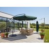 Umbrela de Grădină Verde "Banana" 3 m cu Husa *2859