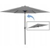 Umbrelă de grădină 3 m gri cu husă *5330