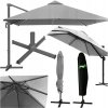 Umbrelă de grădină "MINI ROMA" 2,5 x 2,5 M GRI cu husă *5378
