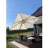 Umbrelă de grădină "ROMA" 3 x 3 M bej cu husă *5408