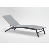 LOUNGER DE GRĂDINĂ 195x63x90cm GRI *0860