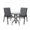 106633 set mobilier balcon cu 2 scaune si masa negru ch sad5895