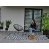 Set de mobilier de grădină (2 scaune, masă) - Negru *3439