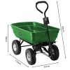 Cărucior de grădină verde cu două funcții *0061