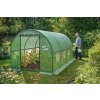 Tunel de seră din folie, 3 segmente, verde, 3 x 2 x 2 m *5552