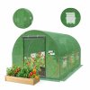 Tunel de grădină cu folie 3 segmentat verde NEW SOLUTION 3 x 2 x 2 M *5207