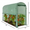 GRĂDINA DE ROȘII 3 x 1 x 2 M VERDE CU OPȚIUNE DE VENTILARE SUPLIMENTARĂ *3965