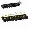 Set de 5 tăvi de cultivare din plastic cu 27 de celule *4373