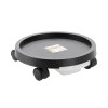 PODMISCA ROTUNDĂ PENTRU GHIVECE CU ROȚI FI 28 CM *4564