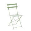 SET DE MOBILIER DE GRĂDINĂ VERDE (MASĂ ROTUNDĂ + 2 SCĂUNELE) *5134