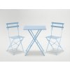 SET DE MOBILIER PENTRU GRĂDINĂ AZUR (MESA PATRATĂ + 2 SCAUNE) *5158
