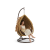 Scaun Suspendat Aztec - Perne Naturale, Culoare Maro, Rame Maro *0077