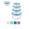 SET 4 CUTII ROTUNDE TREND BOX (0,3+0,7+1,1+1,75L) *9615