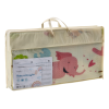 PERNĂ EDUCAȚIONALĂ REVERSIBILĂ 150x200x1 CM FOLDABLE ANIMALE-CIFRE + PUNGĂ *4329