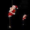 Mikulaș care urcă pe frânghie 25,5 cm *6989