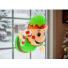 Gnom gonflabil cu LED pentru fereastră, 90 cm *8730