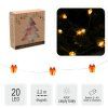 LANT LUMINOS LED PENTRU CADOU 20 LITERE PE BATERII ambalaj=20 buc *0177