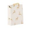 Sac de cadou de Crăciun "Ren" 18 x 24 x 8 cm pachet=12 buc *0528