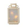 LAMPĂ DE CRĂCIUN 11 x 11 x 20,5 CM CU LED ȘI EFECT 3D, ALB *2546