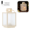 LAMPĂ DE CRĂCIUN 11 x 11 x 20,5 CM CU LED ȘI EFECT 3D, ALB *2546