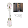 LAMPĂ DE CRĂCIUN ALBĂ LED 20 x 20 x 120 CM *5171