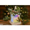 LAMPĂ DE CRĂCIUN ALBĂ LED 15 x 15 x 32 CM *5218