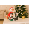 Mikolaș cu acordeon - Jucărie LED 25,5 cm *6512