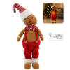 Turtă dulce de Crăciun băiat stând 22 x 18 x 55 cm LED *1650