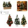 BRADUȚ DE CRĂCIUN 10 LED 40 CM MIX DE CULORI disponibil 6 buc *0295