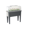 Masă de seră cu capac 76 x 38 x 83 CM antracit *3982