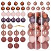 Set de 40 globuri de Crăciun CA1527