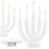 Suport pentru lumânări decorative CL0865 cu 5 LED-uri