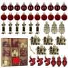 Set de ornaments de Crăciun 41 piese – CA0966