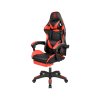 Scaun de joc Warrior GX-150 roșu-negru