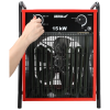 Încălzitor electric 15kW DED9925 (Farba Červená)