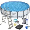 Piscină Mobilă Cu Cadru 549 x 122 cm 11 în 1 Bestway 56462