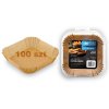 Hârtie de copt pentru cofretele de friteuză 16 cm Berdsen - 100 bucăți