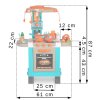 Bucătărie pentru copii turcoaz 773100