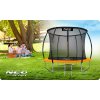 Trambulină profilată 312cm cu plasă internă Neo-Sport neagră
