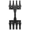 Conector MC4 4xMC4 tip T pentru panouri fotovoltaice PV-13611