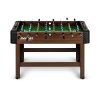 Fotbal de masă 118x61x79 cm NS-804 maro închis