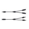 Conector MC4 2xMC4, tip Y pentru panouri fotovoltaice PV-13606