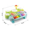 Jucărie interactivă xilofon și tobe RK-751