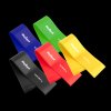 Benzi elastice pentru exerciții - Mini Band L, 2.3-18.2 kg, 5 buc, REBEL ACTIVE
